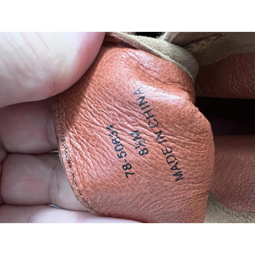 Johnson and Murphy Tan Suede Ankle Boots - 6.5 - Picture 4 of 4